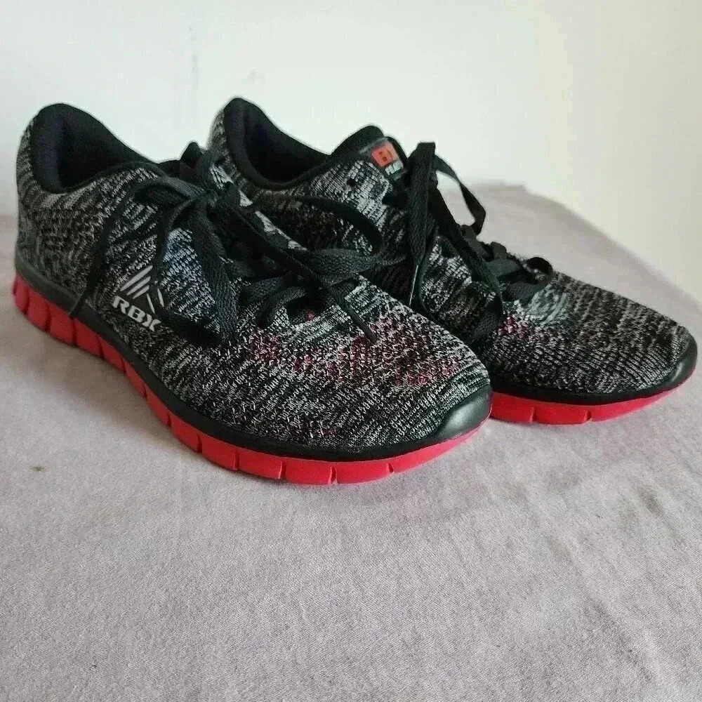 RBX Active Shoes - Gray and Red - US 8.5W